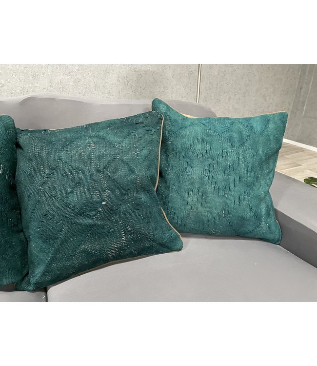 4x kelim kussens ca 45x45 cm met vulling