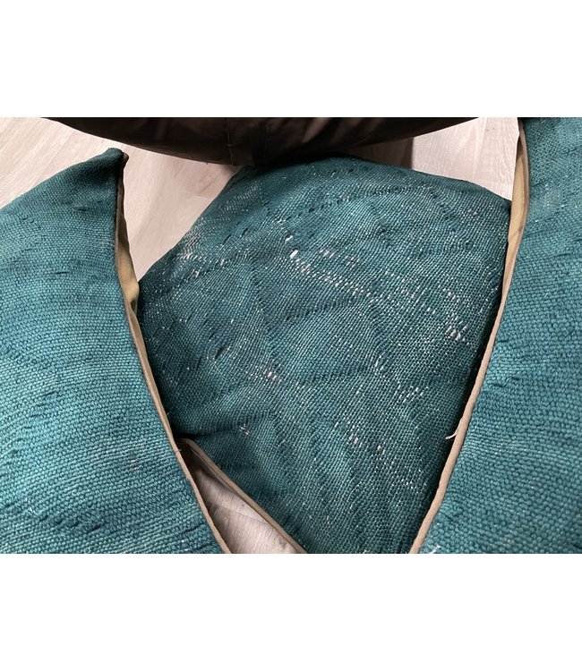 4x kilim cushion cover ca 45x45 cm with filling