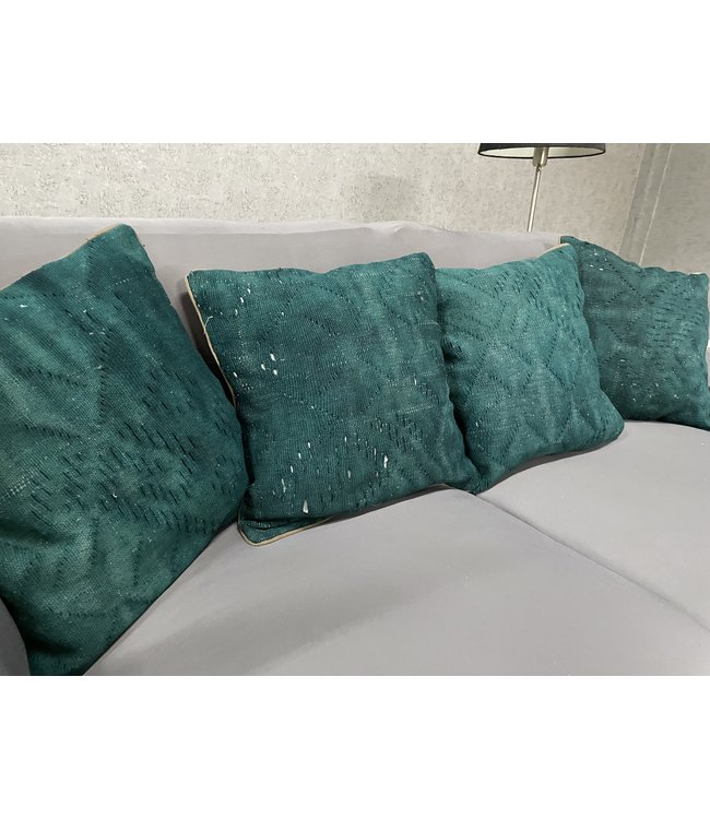 4x kelim kussens ca 45x45 cm met vulling