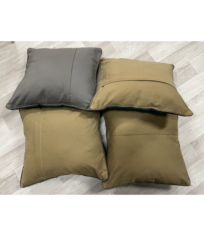 4x kelim kissens 45x45 cm mit Füllung
