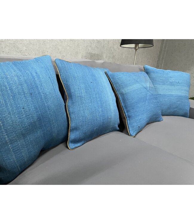 4x kilim cushion cover ca 45x45 cm with filling