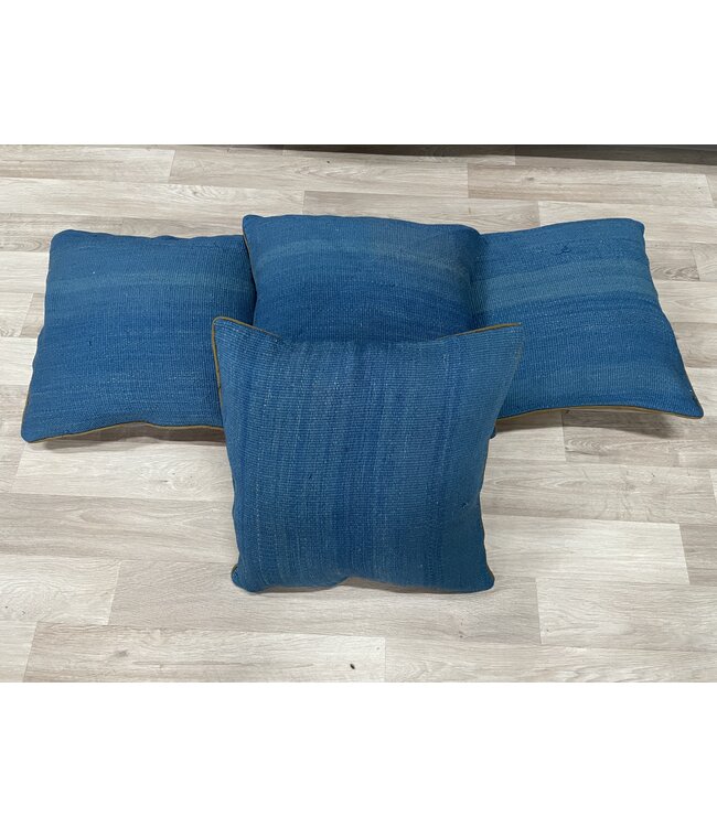 4x kelim kussens ca 45x45 cm met vulling