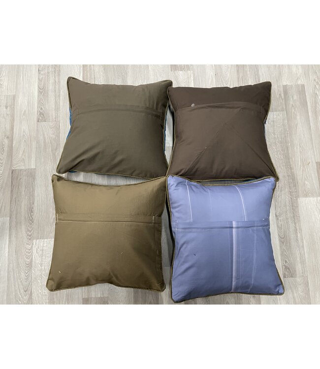 4x kelim kussens ca 45x45 cm met vulling