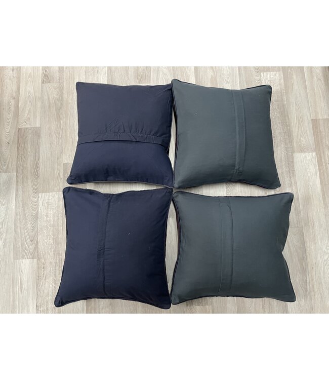 4x kelim kussens ca 45x45 cm met vulling