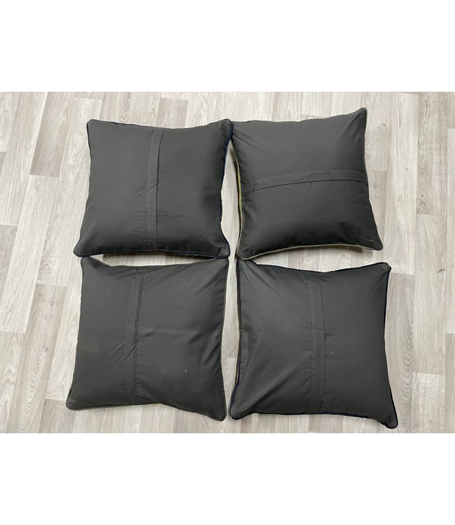 4x kelim kussens ca 45x45 cm met vulling