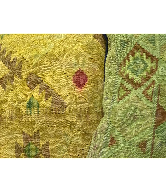 4x kilim cushion cover ca 45x45 cm with filling