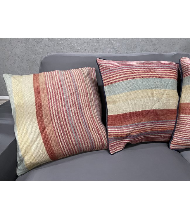 4x kelim kussens ca 45x45 cm met vulling