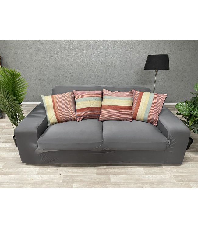 4x kelim kussens ca 45x45 cm met vulling