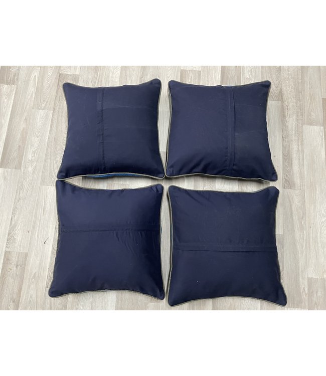 4x kelim kussens ca 45x45 cm met vulling