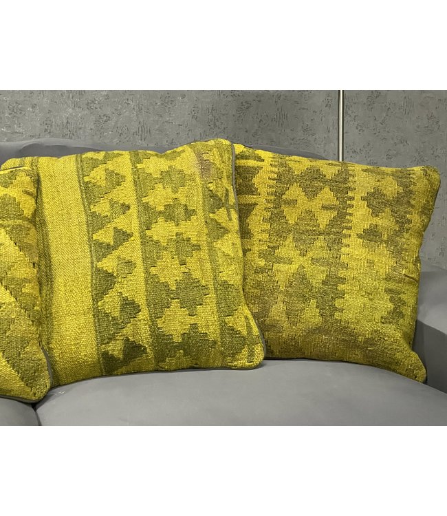 4x kilim cushion cover ca 45x45 cm with filling