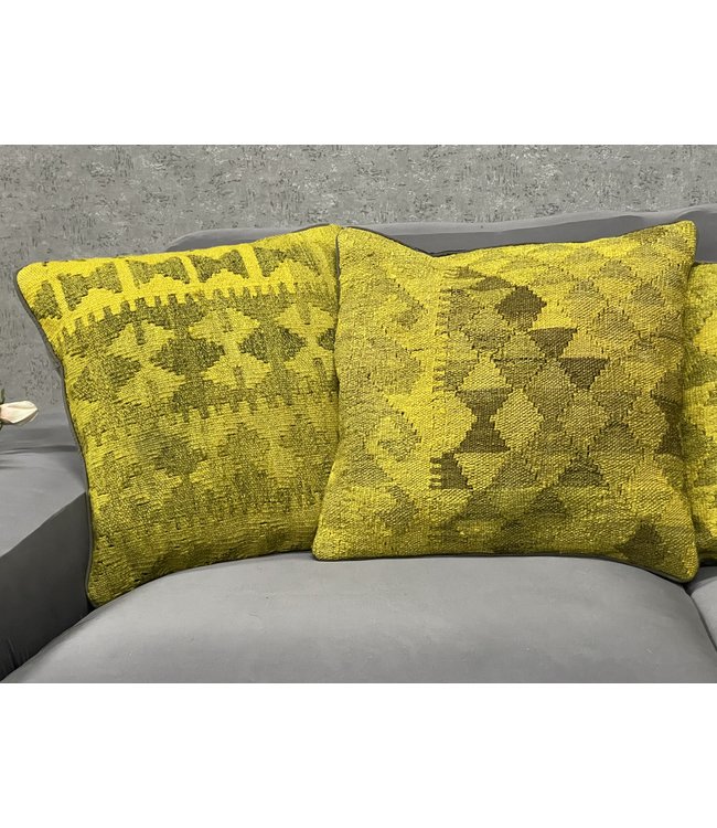 4x kilim cushion cover ca 45x45 cm with filling