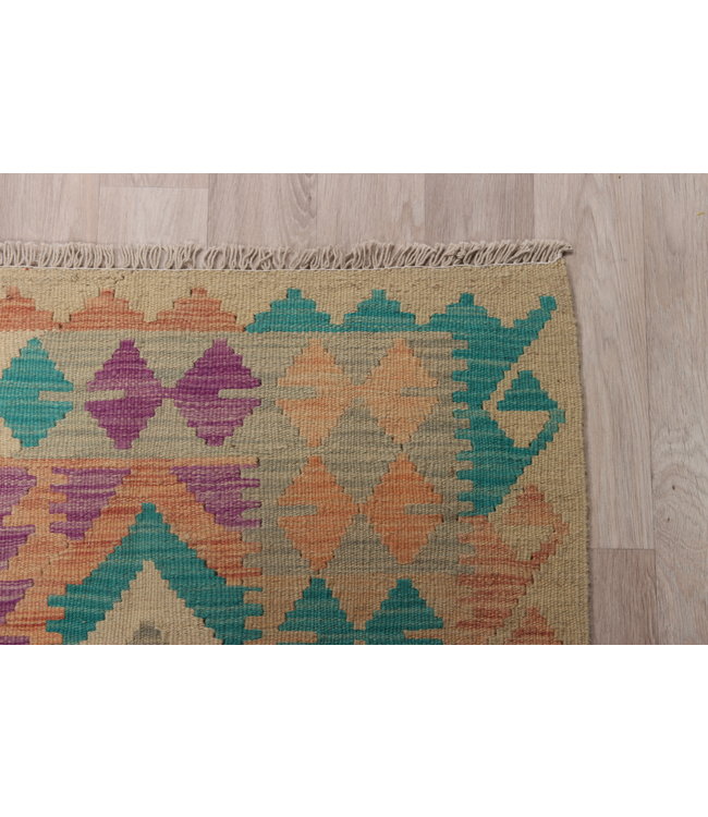 241x166 cm Handmade Afghan Kilim Area Rug Wool Carpet