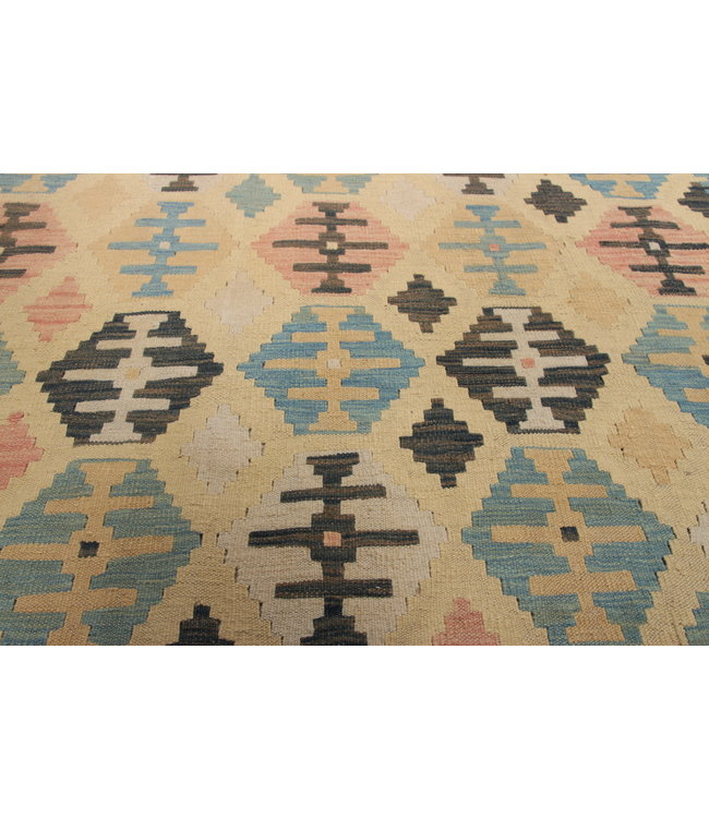 248x176 cm Handmade Afghan Kilim Area Rug Wool Carpet