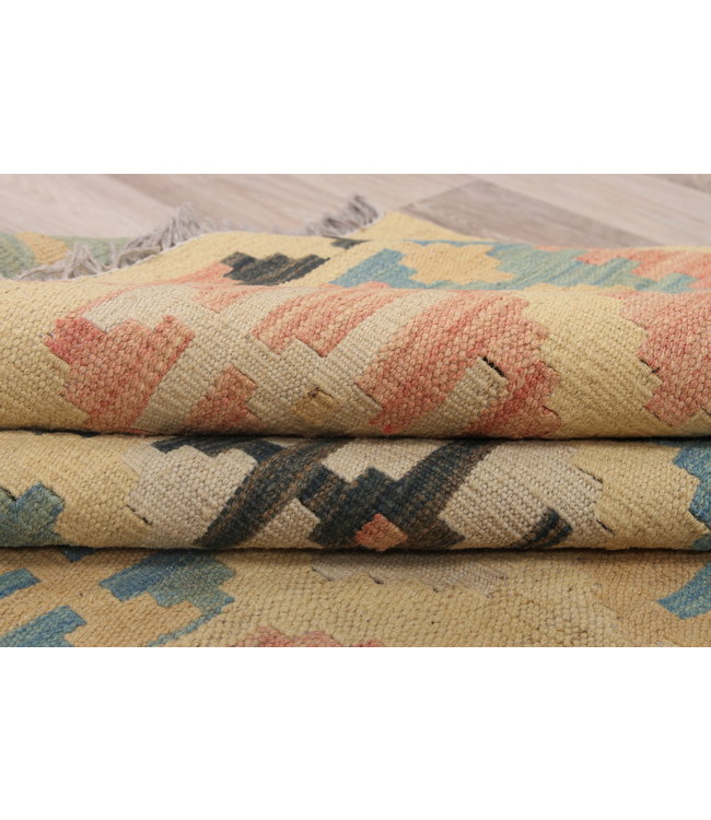 248x176 cm Handmade Afghan Kilim Area Rug Wool Carpet