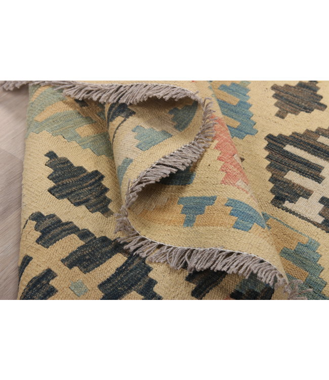 248x176 cm Handmade Afghan Kilim Area Rug Wool Carpet