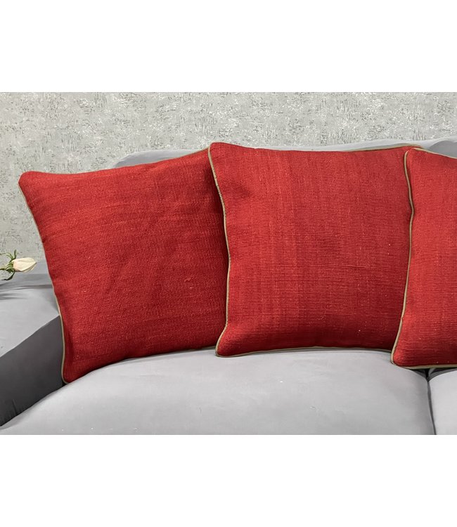 4x kelim kussens ca 45x45 cm met vulling