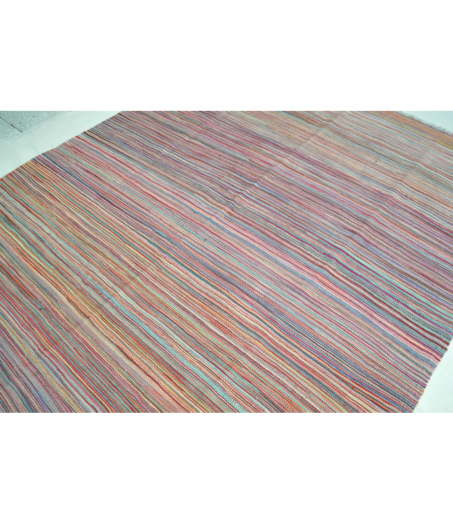 195x148 cm Handmade Afghan Kilim Area Rug Wool Carpet