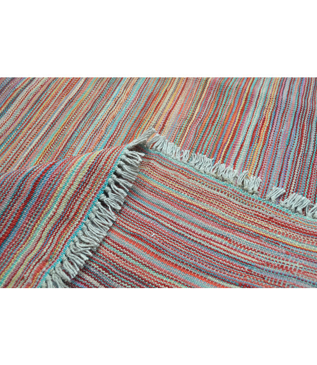 195x148 cm Handmade Afghan Kilim Area Rug Wool Carpet