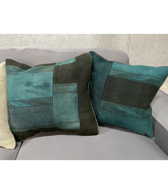 4x kelim kussens ca 45x45 cm met vulling