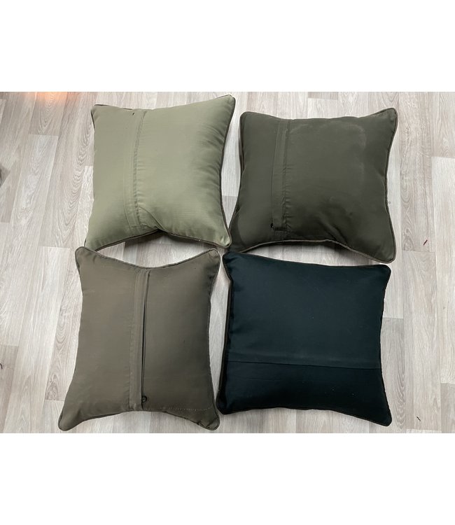 4x kelim kussens ca 45x45 cm met vulling
