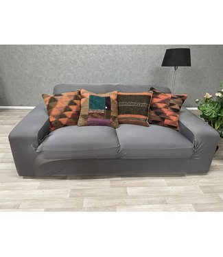 4x kilim cushion cover ca 45x45 cm with filling