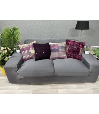 4x kilim cushion cover ca 45x45 cm with filling