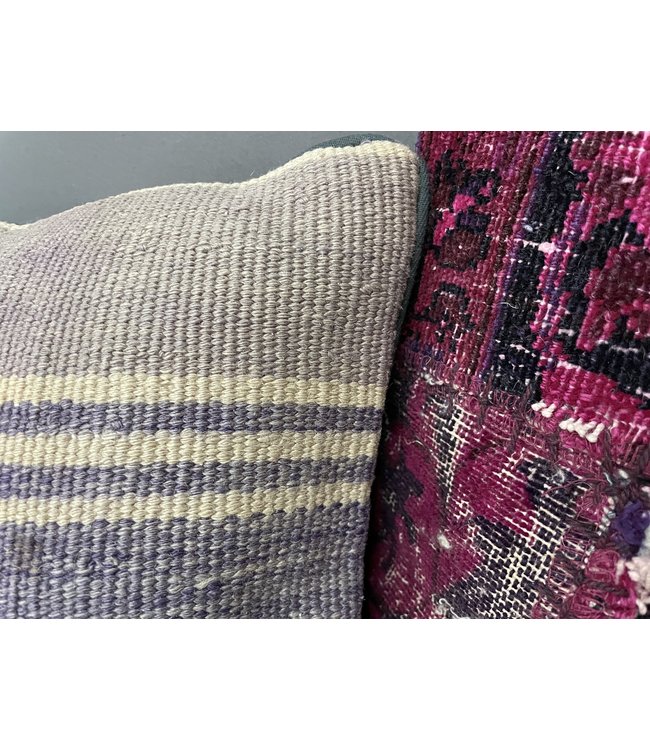 4x kilim cushion cover ca 45x45 cm with filling