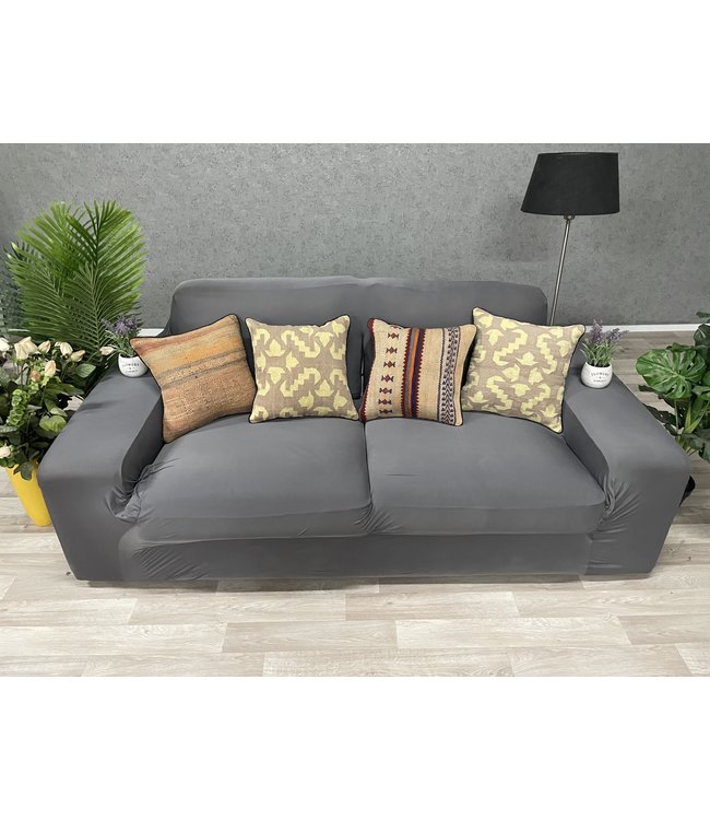 4x kelim kissens 45x45 cm mit Füllung