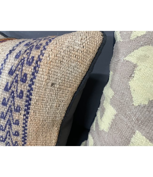 4x kilim cushion cover ca 45x45 cm with filling