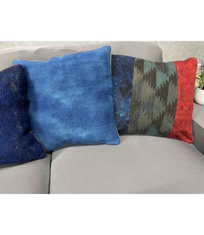 4x kilim cushion cover ca 45x45 cm with filling