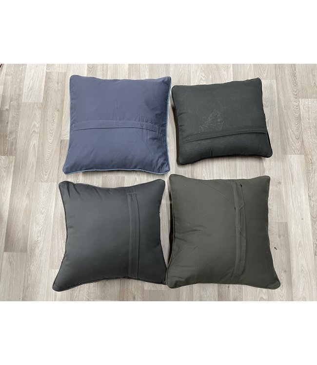 4x kelim kussens ca 45x45 cm met vulling
