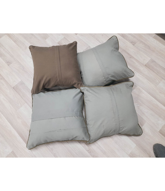 4x kelim kussens ca 45x45 cm met vulling