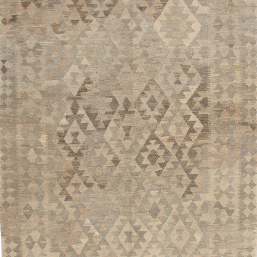 6'4x3'1 feet Afghan rug aqcha hand knotted 196x95 cm - Kelimshop.com