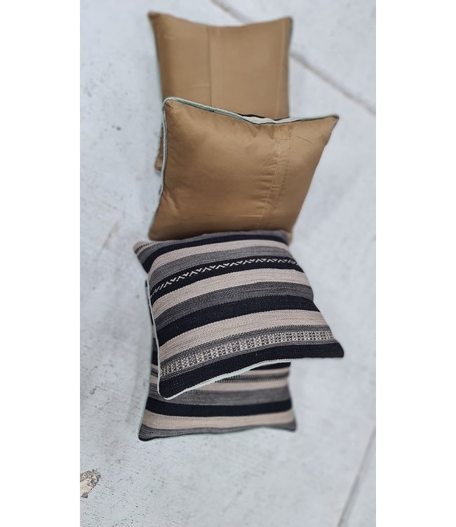 4x kilim cushion cover modern ca 45x45 cm with filling