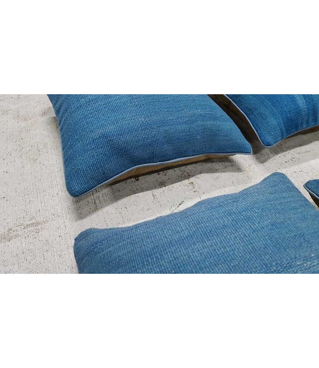 4x kelim kussens modern ca 45x45 cm met vulling