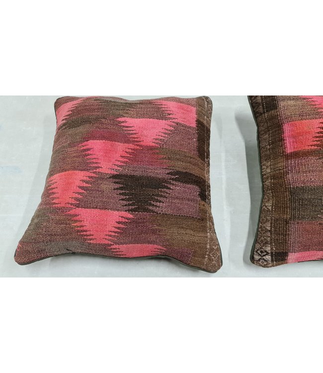 4x kilim cushion cover modern ca 45x45 cm with filling