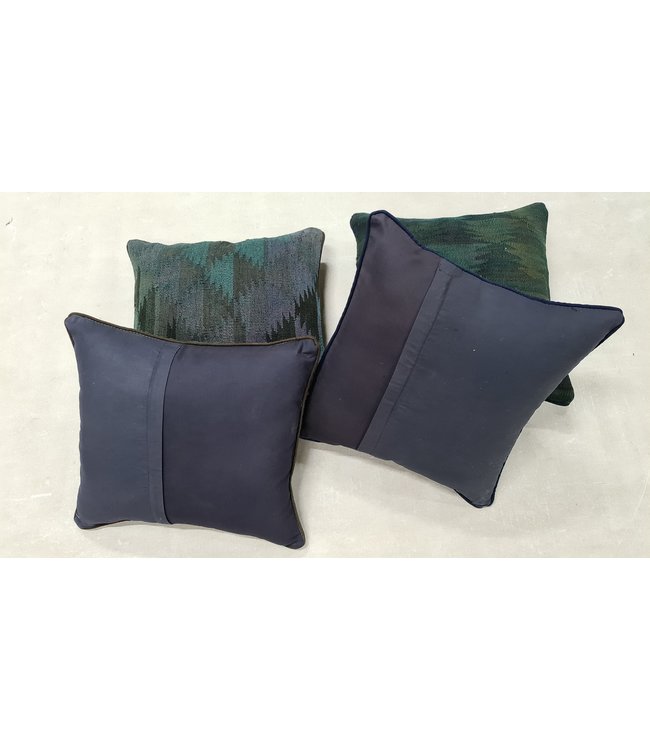 4x kilim cushion cover traditional ca 45x45 cm with filling