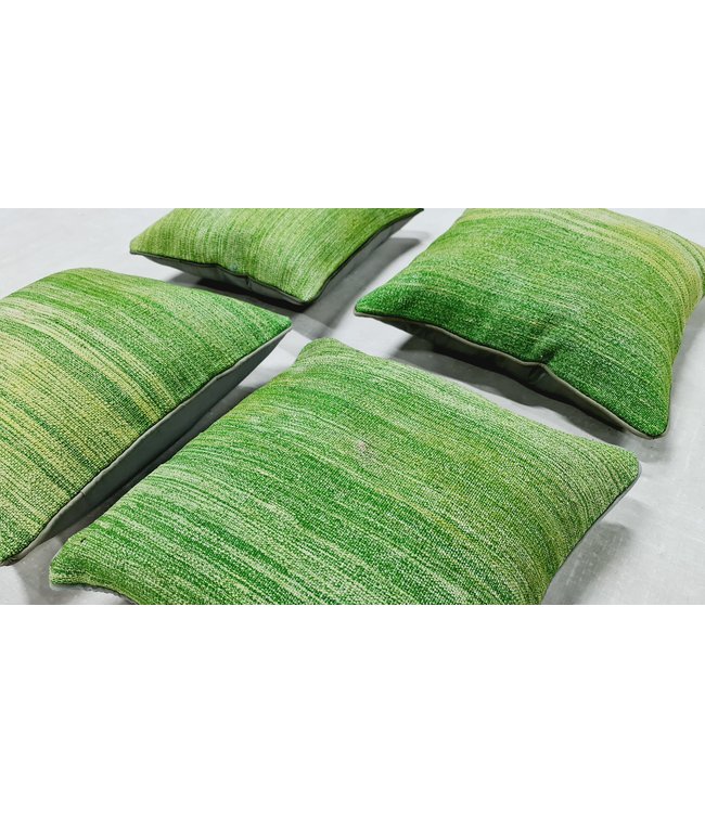 4x kelim kussens modern ca 45x45 cm met vulling