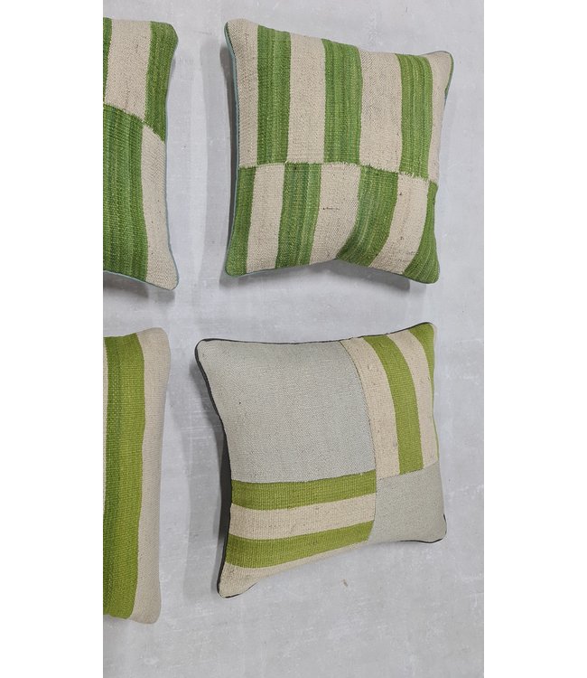 4x kelim kissens modern ca  45x45 cm mit Füllung