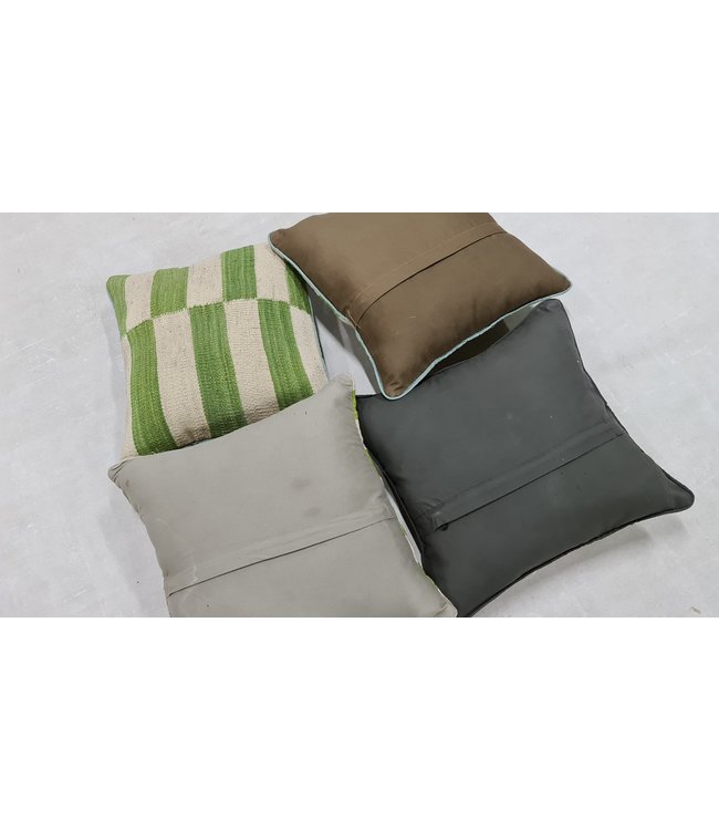 4x kelim kissens modern ca  45x45 cm mit Füllung