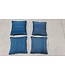 4x kelim kissens modern ca  45x45 cm mit Füllung