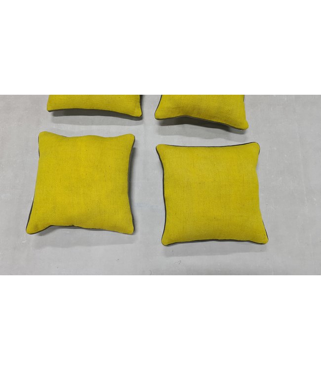 4x kilim cushion cover modern ca 45x45 cm with filling