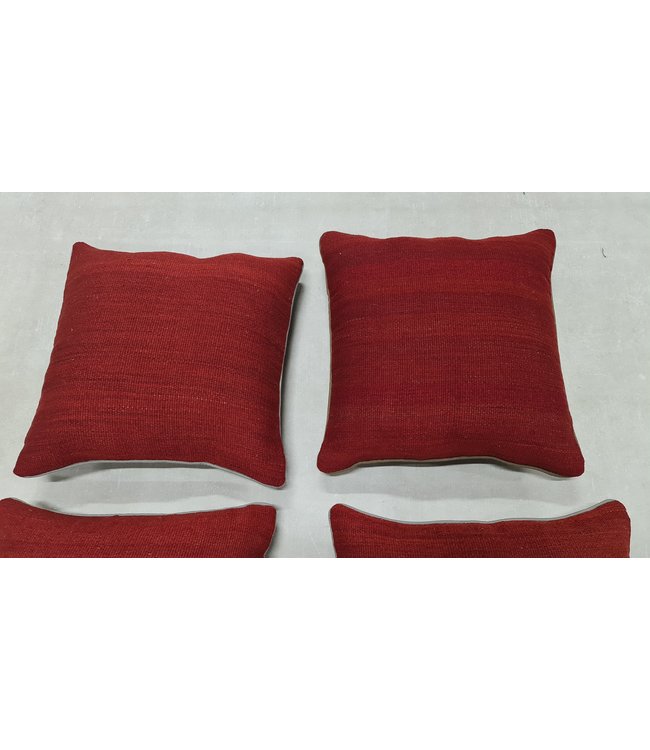 4x kelim kussens modern ca 45x45 cm met vulling
