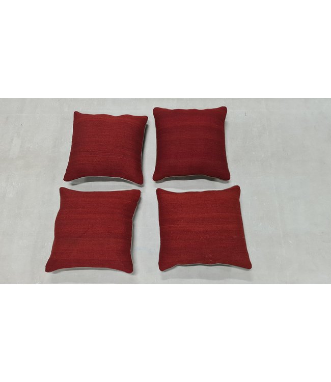 4x kelim kussens modern ca 45x45 cm met vulling