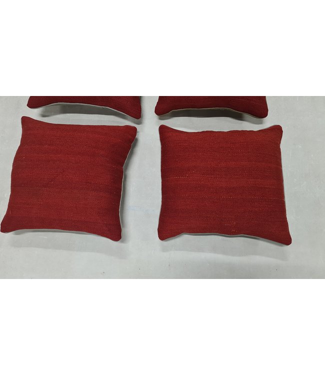 4x kelim kussens modern ca 45x45 cm met vulling
