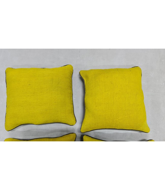 4x kelim kussens modern ca 45x45 cm met vulling