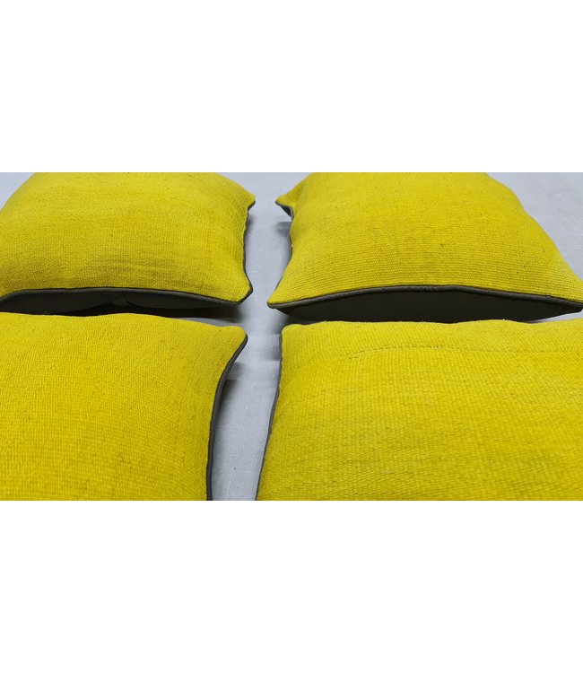 4x kelim kussens modern ca 45x45 cm met vulling