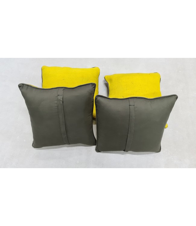 4x kelim kussens modern ca 45x45 cm met vulling