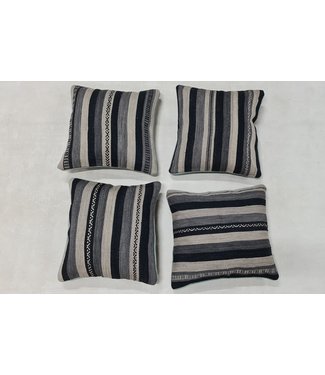 4x kelim kissens modern ca  45x45 cm mit Füllung