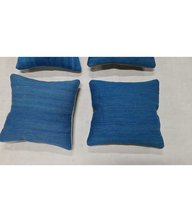 4x kilim cushion cover modern ca 45x45 cm with filling